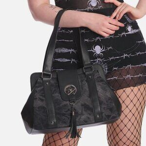 BANNED Apparel Gothic Emo Punk Rockabilly Pentagram Dreamcatcher Shoulder Bag